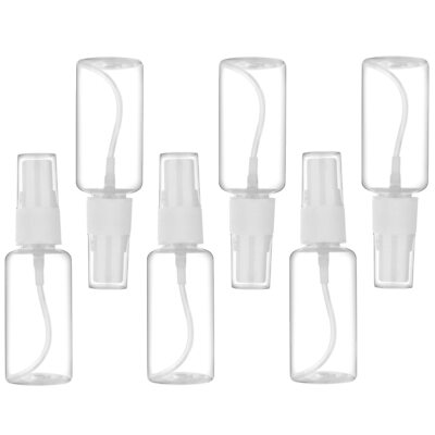 Spray Bottle, 1oz/30ml Small Plastic Fine Mist Spray Bottles, Mini Empty 6 Pack