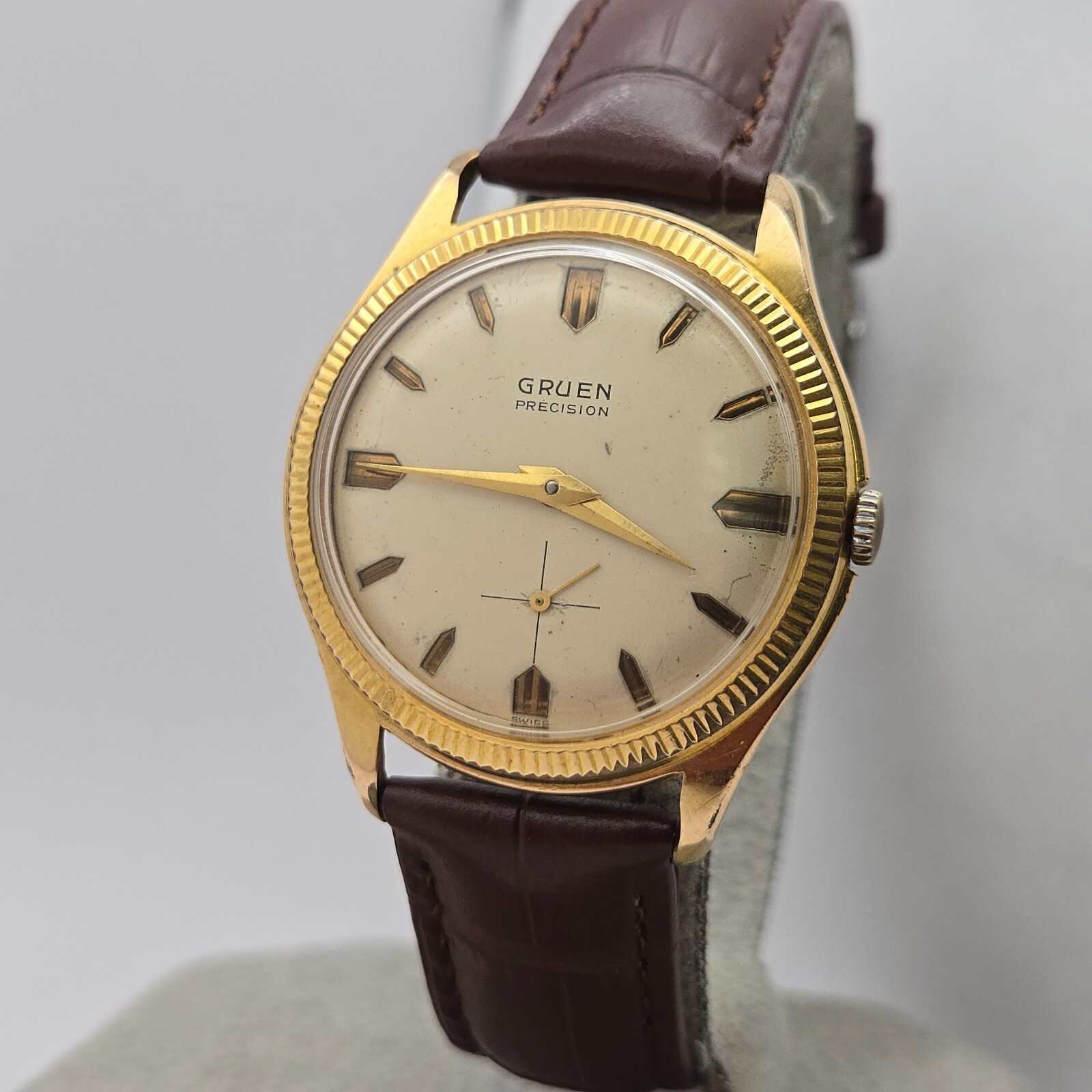 GRUEN PRECISION 手巻き腕時計 17jewels A1197 グリュエン手巻きダイバー 1960年代