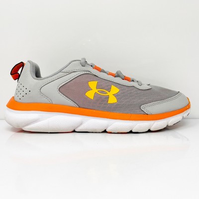 

Under Armour Boys Assert 9 3024633-107 Серые кроссовки для бега, размер 7 лет, Серый, Assert 9