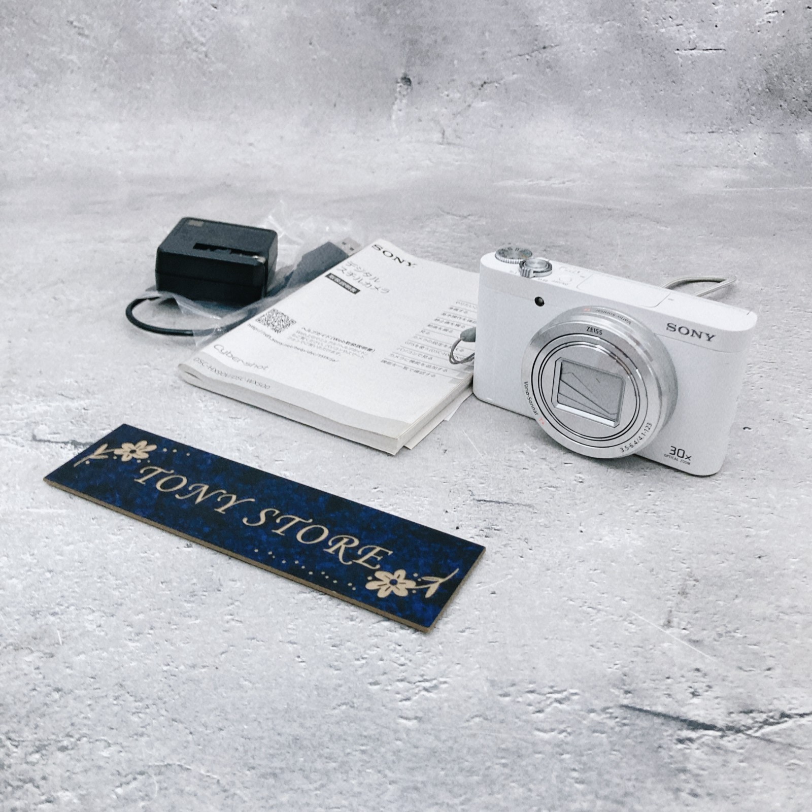 Sony Cyber-Shot DSC-WX500 White Compact Digital Camera 30x