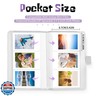 Phetium 108 Pockets Mini Photo Album for Fujifilm Instax Mini Film,Polaroid Snap,2x3
