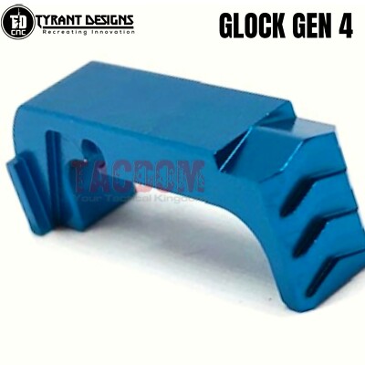 Tyrant Designs Extended Magazine Billet Aluminum Release for GL0CK Gen 4 / 5 Mag
