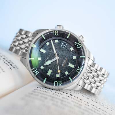 Pre-owned Spinnaker Bradner Stainless Steel 42mm Japanese Automatic Wristwatch