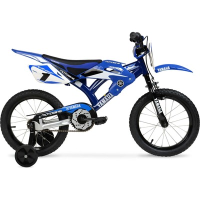 blue 16 inch bike