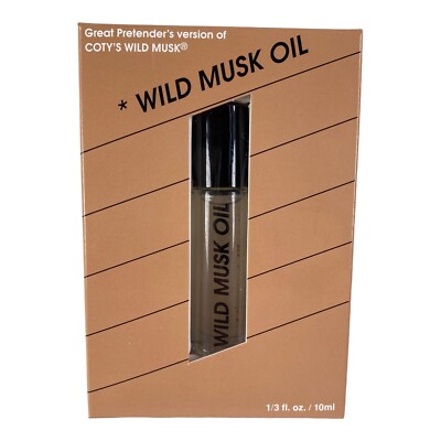 Wild Musk Oil 1/3 fl oz Version Of Cot. Wild Musk New