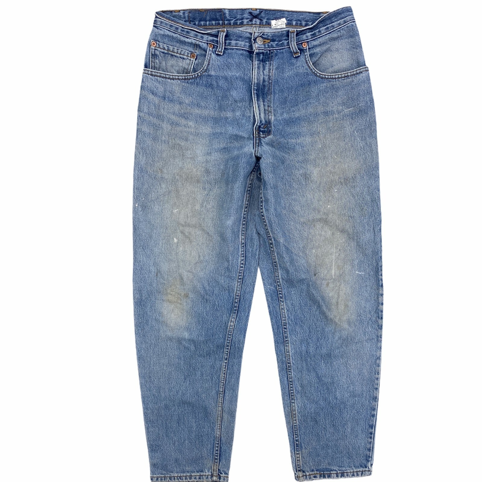 

Винтажные мужские джинсы Levis 560 Loose Taper  x 30 Сделано в Канаде 100% хлопок, Синий, Levi's 560