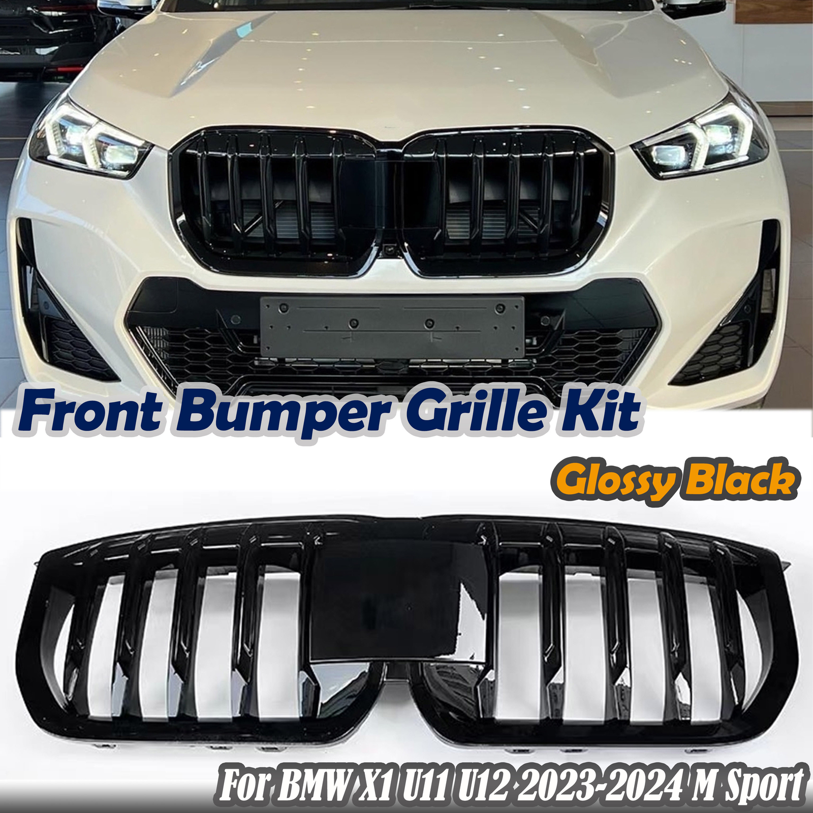 Grille Kit | BMW X1 M-SPORT 2024 Grille Kit | BMW X1 M-SPORT 2024