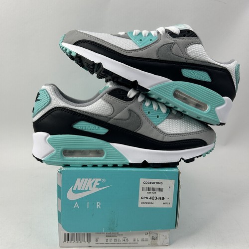 日本未入荷!★NIKE AIR MAX 90 RECRAFT  Nike Air Max 90 Recraft WMNS “Hyper Turquoise White Gray
