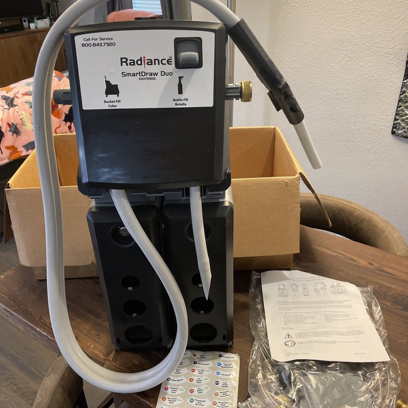 Restaurant Supply NEW RADIANCE SMARTDRAW DUO DILUTION DISPENSING CONTROL SYSTEM