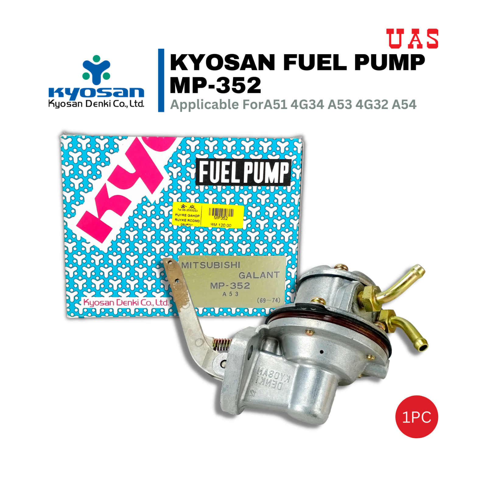KYOSAN Japan Fuel Pump AC Pump MP-352 For A51 4G34 A53 4G32