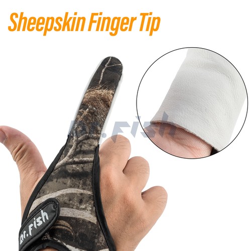 Dr.Fish Casting Gloves Finger Stall Trolling Fishing Finger Protector Glove Line