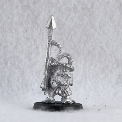 Marauder Dwarf MB1 Regiment Sergeant Metal Citadel 1991 Dwarfs W684