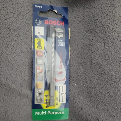 Bosch 1/8in x 3.5in Multi-Purpose Tungsten Carbide Drill Bit - MP01