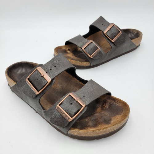 Birkenstock Arizona Made In Germany Textured Vegan Leather