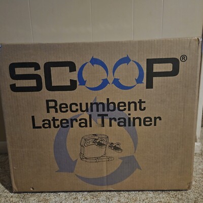 Scoop  Recumbent Lateral Trainer Home Exercise Machine  New in Box Read Below