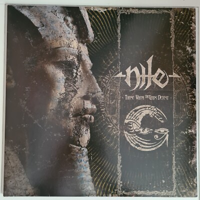 Nile Those Whom The Gods Detest 2009 Nuclear Blast 1st press *numbered*