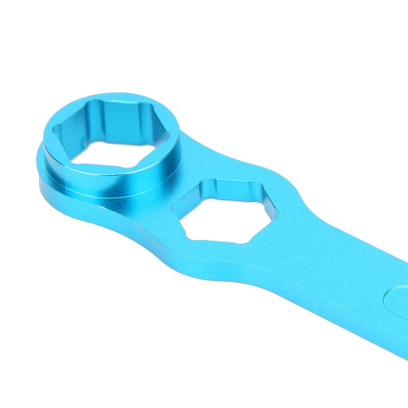 DIY Casting Fishing Reel Wrench Blue Aluminium Alloy Spanner Repairing