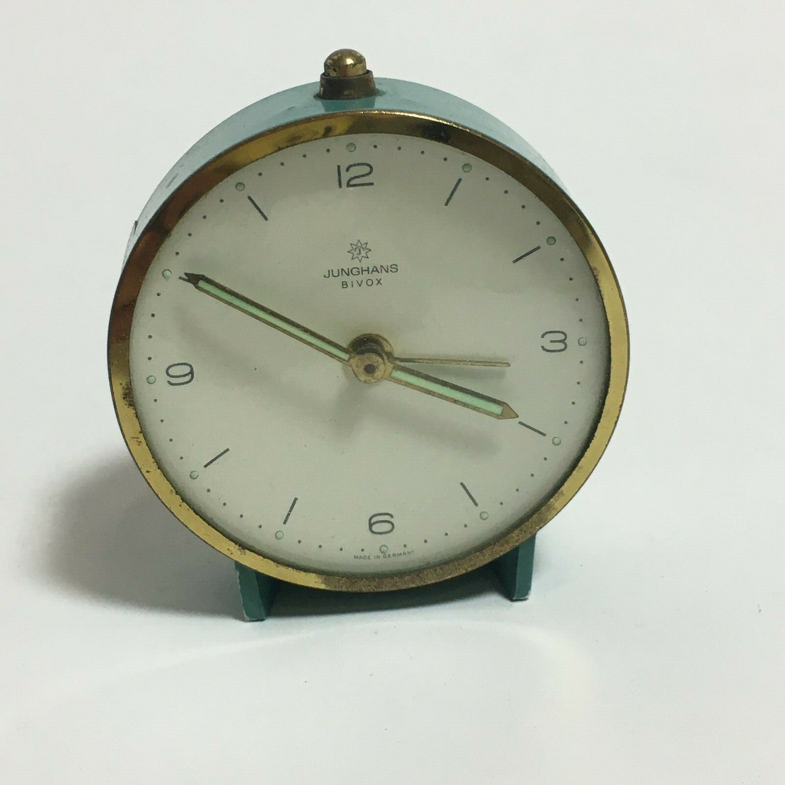 1960s Vintage Original JUNGHANS Bivox Alarm Clock Made in