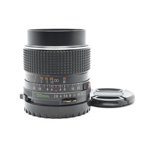 MAMIYA SEKOR C 55mm f2.8 645 セコール Mamiya-Sekor C 55mm F/2.8 N | LENS-DB.COM