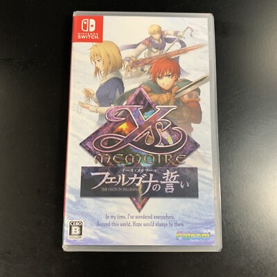 Unopened SW Ys Memoire The Oath in Felghana Nintendo Switch Falcom Sealed