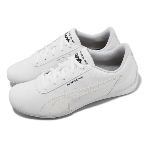 

Puma PL Neo Cat Porsche 911 Белые мужские кроссовки Motor Casaul Shoes 307693-02, Белый, Pl Neo Cat