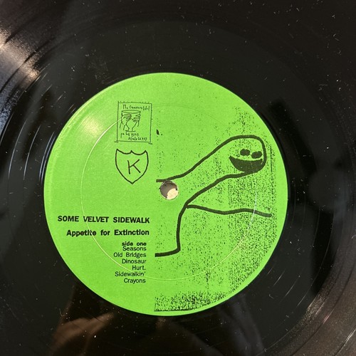 Some Velvet Sidewalk – Appetite For Extinction, Vinyl LP
