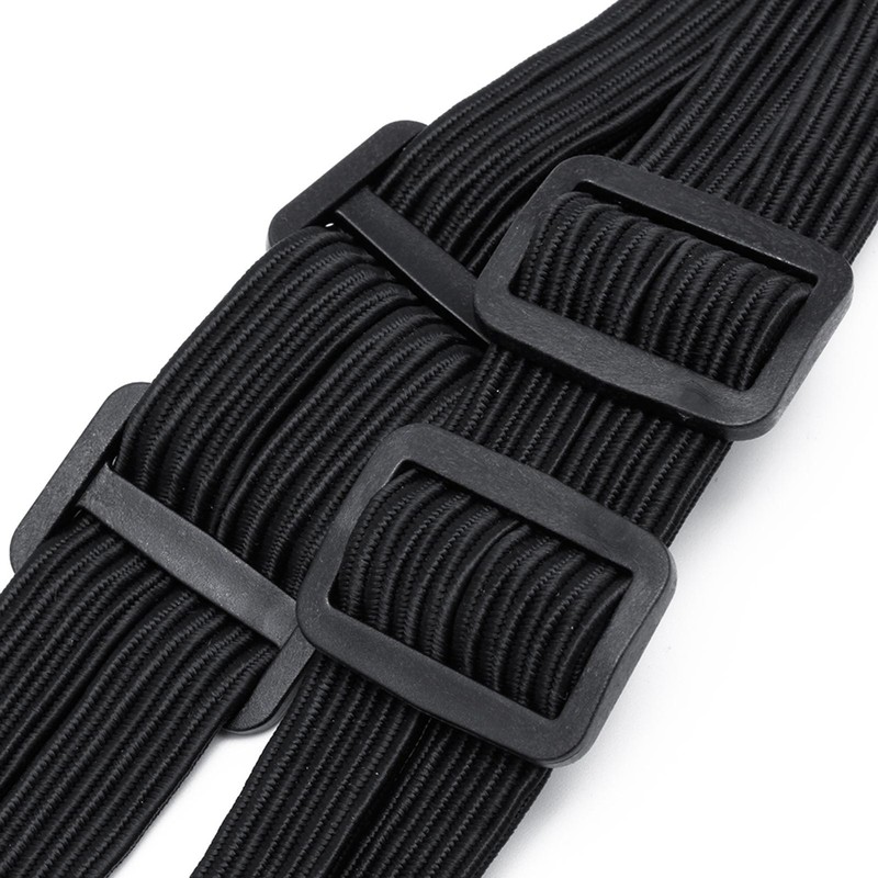 Motorcycle Retractable Helmet Luggage Elastic Rope Strap Net Holder Hook Buckle