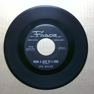 Ned Miller - Parade Of Broken Hearts; From A Jack To A King - Vinyl 45 RPM