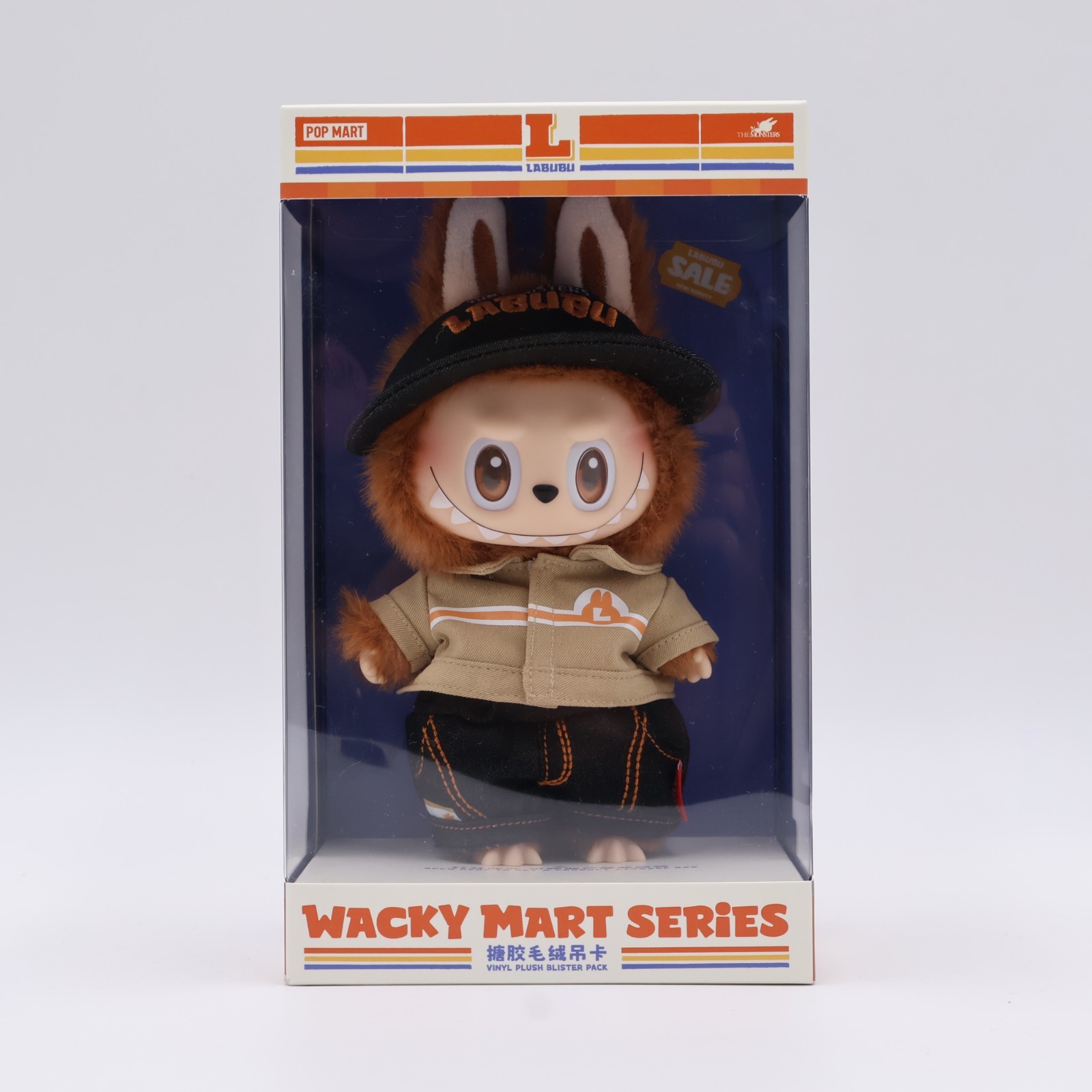 POP MART The Monsters Labubu Wacky Mart Series Vinyl Plush