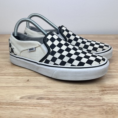 Vans Womens Slip On Black White 