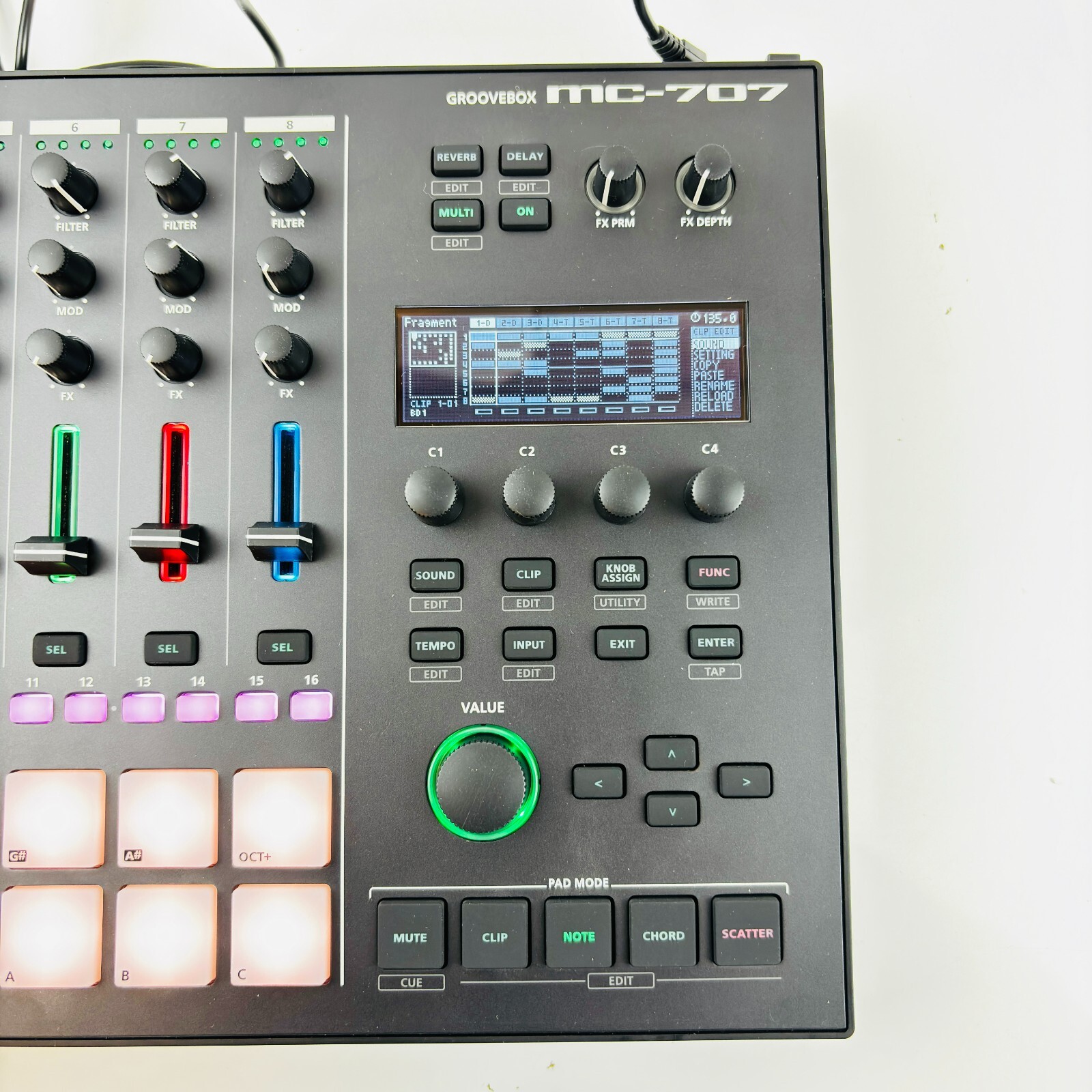 DTM・DAW Roland GROOVEBOX MC-707 Amazon.com: Roland MC-707 Groovebox Professional Music