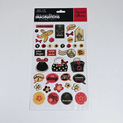 Creative Imaginations Disney Parks Epoxy Dimensional Stickers