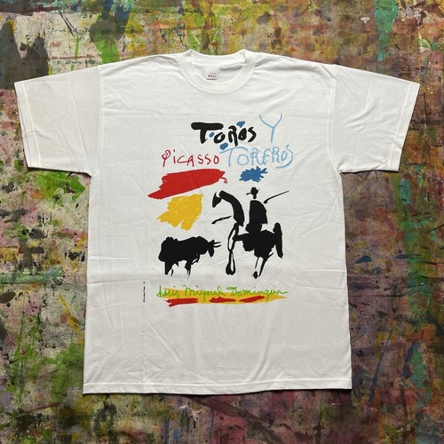 トップス vintage PICASO pleats shirt do トップス vintage PICASO pleats shirt do Vintage Picasso Art