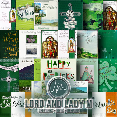 St Patricks Day Card St. Patrick's Religious Greetings Saint Patty Saint Paddy