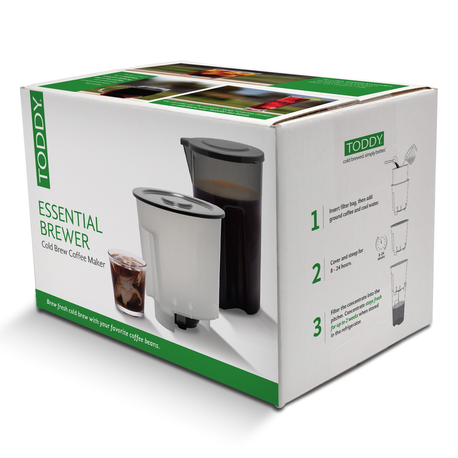 Toddy&reg; Essential Brewer Cold Brew Coffee Maker