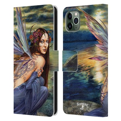 OFFICIAL ALCHEMY GOTHIC WING LEATHER BOOK WALLET CASE FOR APPLE iPHONE PHONES