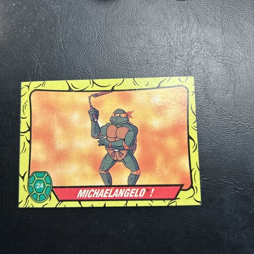Jb101a Teenage Mutant Ninja Turtles 1989 Topps #24