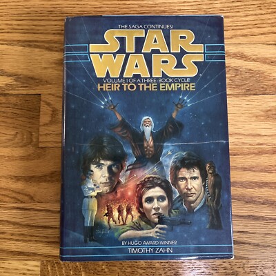 Star Wars Heir to the Empire Timothy Zahn Hardcover 1991 1st Edition 3rd Print