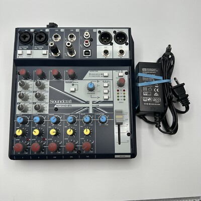 Soundcraft  Notepad-8FX 8 Channels Analog Mixer