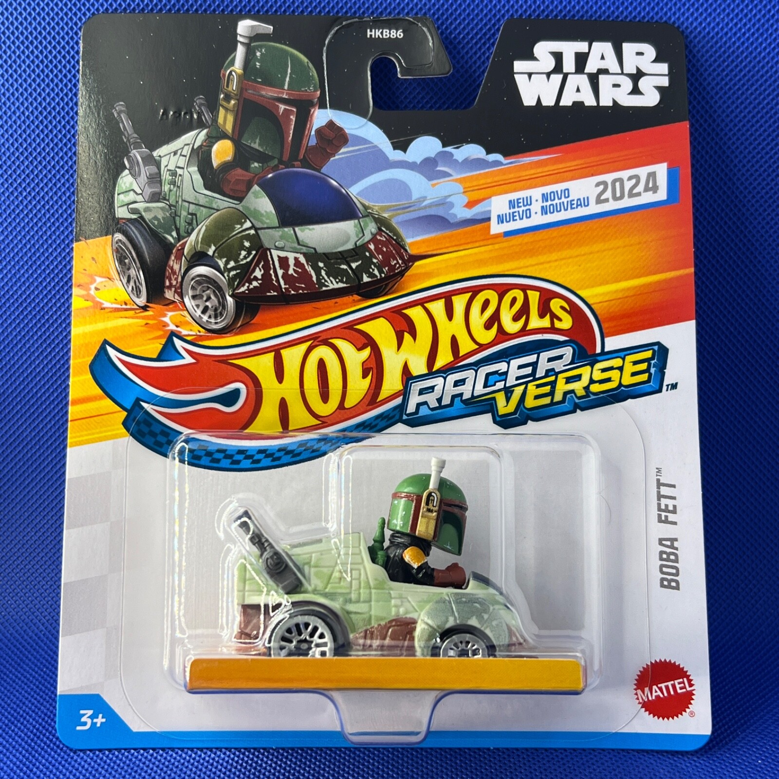 in hand RARE new HOT WHEELS RACER VERSE die cast BOBA FETT