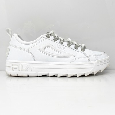 

Fila Womens Disruptor Court 5CM01080-100 Белая повседневная обувь Кеды Размер 7.5, Белый, Disruptor Court