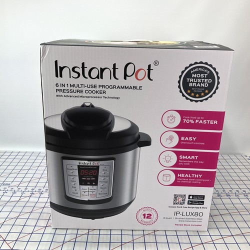 NEW Instant Pot 8 Quart Programmable Pressure Cooker
