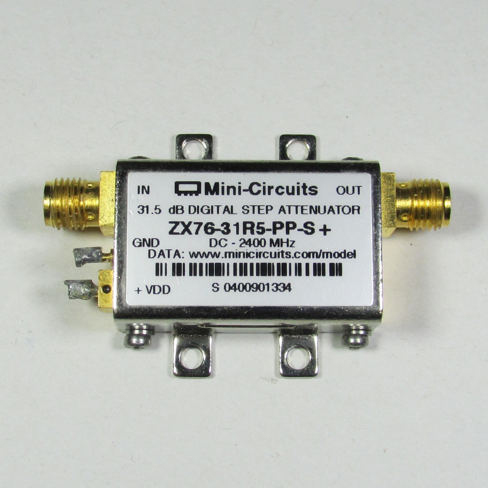 1pc AMini-Circuits ZX76-31R5-PP-S Electronic attenuator | eBay