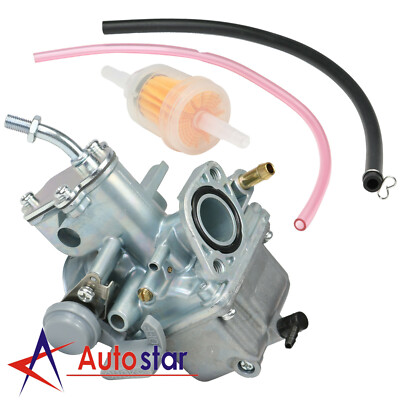 Carburetor For Yamaha Moto 4 YFM225 YFM250 YFM200 1985-1991 & Fuel Petcock