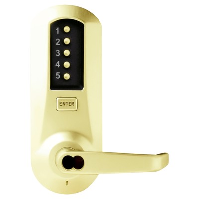 dormakaba - 5041SWL-03-41 - Cylindrical Combination Lever Lock, Passage, 2-3/4