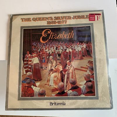 The Queens Silver Jubilee 1952-1977 - Elizabeth - LP Britaqnnia BR1 077 w Insert