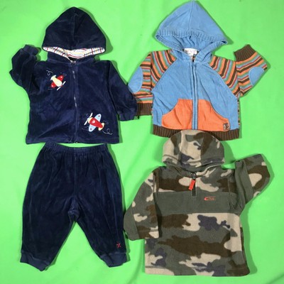 42 pieses baby boy's cute everyday clothes mixed lots Size 6--9 M
