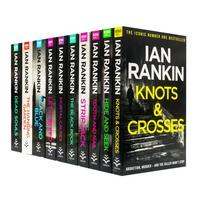 Ian Rankin Inspector Rebus Series Collection 10 Books Set (Knots And Crosses, Hi