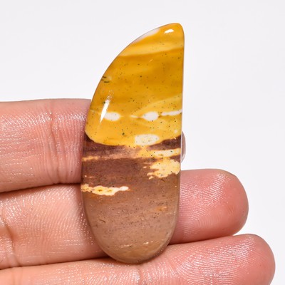35.50Cts 100% Natural Gorgeous Mookaite Fancy Shape 45X18X5MM Cab Loose Gemstone