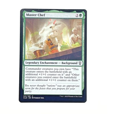 MTG Master Chef Commander Legends: Battle for Baldur's Gate 241/361 R M/NM